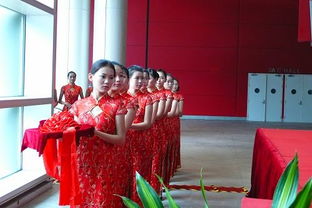 我校礼仪队学生服务第七届全国职教装备展 礼仪服务